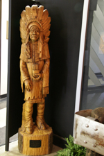 Wooden Indian